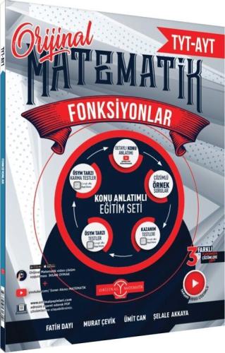 Orijinal Yayınları TYT AYT Matematik Fonksiyonlar Konu Anlatımlı Eğiti