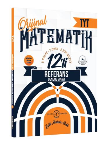 Orijinal Yayınları TYT Matematik 12 li Referans Deneme Sınavı