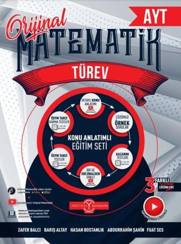 AYT Matematik Türev Konu Anlatımlı Orijinal Yayınl