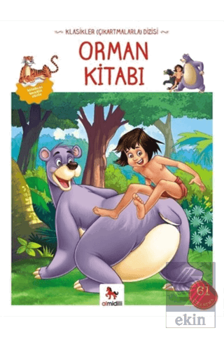 Orman Kitabı - Klasikler Çıkartmalarla Dizisi