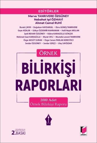 Örnek Bilirkişi Raporları Ahmet Cemal Ruhi Adelet Yayınevi Satın Al - 
