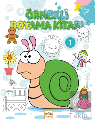 Örnekli Boyama Kitabı-1