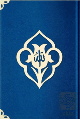 Orta Boy Kadife Kuran-ı Kerim (Lacivert, Güllü, Mü