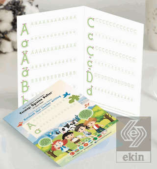 Orta Türk Alfabesi İçin Hazırlanmış Yazmayı Öğreten Defter