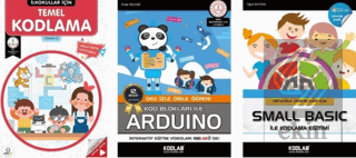Ortaokullar İçin Kodlama Seti (3 Kitap Takım)