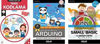 Ortaokullar İçin Kodlama Seti (3 Kitap Takım)