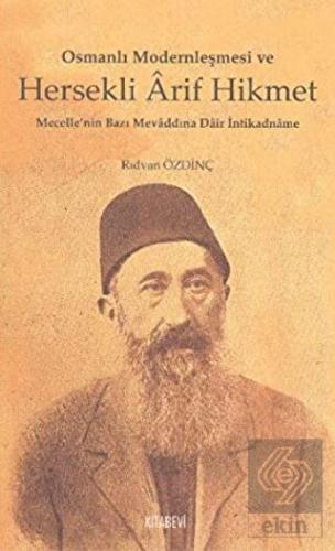 Osmanlı Modernleşmesi ve Hersekli Arif Hikmet