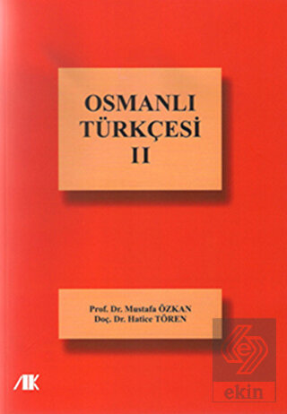 Osmanlı Türkçesi - 2