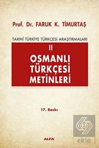 Osmanlı Türkçesi Metinleri 2