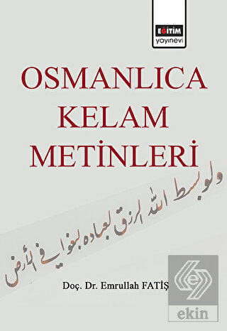 Osmanlıca Kelam Metinleri