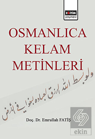 Osmanlıca Kelam Metinleri