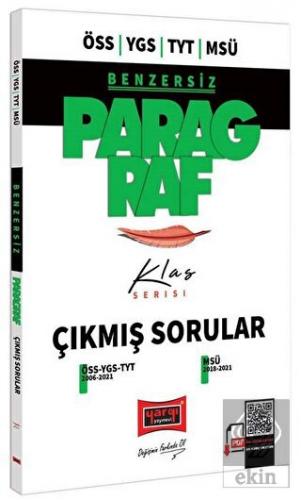 ÖSS YGS TYT MSÜ Klas Serisi Benzersiz Paragraf Çık