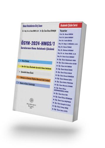 ÖSYM-2024-HMGS/1 Sorularının Konu Anlatımlı Çözümü