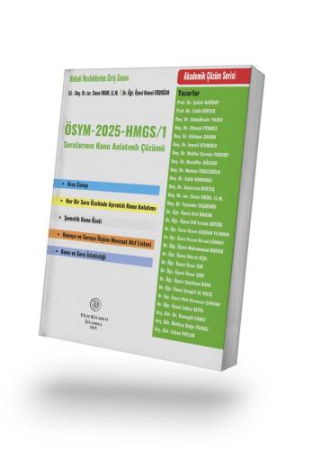 ÖSYM-2025-HMGS/1 Sorularının Konu Anlatımlı Çözümü