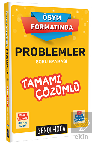 ÖSYM Formatında Problemler Tamamı Çözümlü Soru Ban