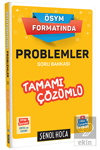 ÖSYM Formatında Problemler Tamamı Çözümlü Soru Ban