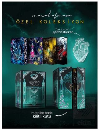 Ötanazi Okulu Serisi - Yan Boyamalı Kilitli Koleksiyon Kutu