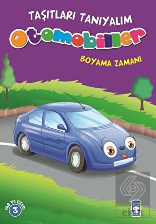 Otomobiller Boyama Zamanı - Taşıtları Tanıyalım