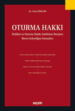 Oturma Hakkı Seda Kökgör Seçkin Yayıncılık Satın Al - ekinkitap.com