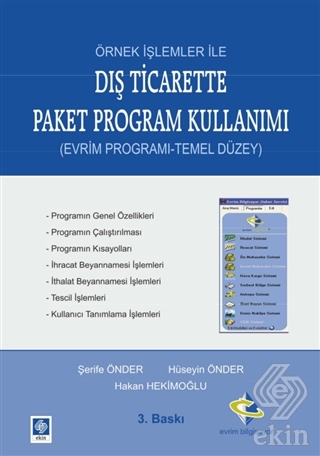 Outlet Dış Ticarette Paket Program Kullanımı Şerife Önder