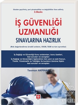 Outlet İş Güvenliği Uzmanlığı Sınavlarına Hazırlık Teoman Akpınar