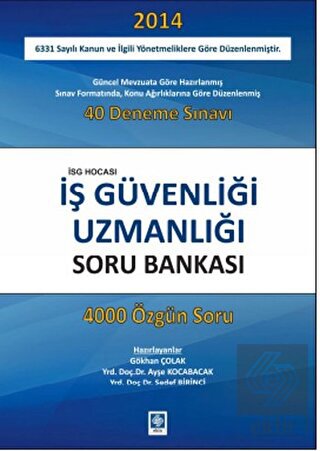 Outlet İş Güvenliği Uzmanlığı Soru Bankası Gökhan Çolak