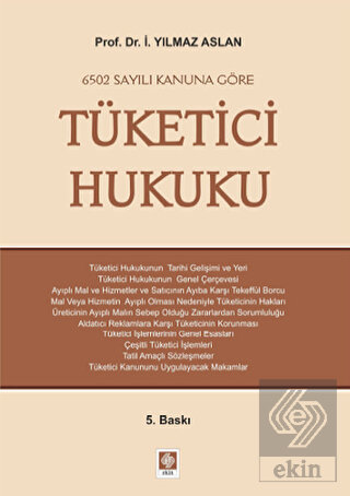 Outlet Tüketici Hukuku Yılmaz Aslan 5.Baskı