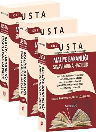 Outlet Usta Maliye Bakanlığı Sınavlarına Hazırlık 3 Cilt Adem Kılıç