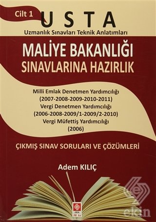 Outlet Usta Maliye Bakanlığı Sınavlarına Hazırlık 3 Cilt Adem Kılıç