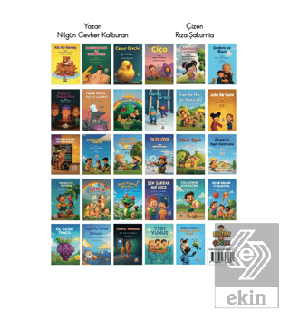 Öykülerle Alfabe Ses Farkındalığı Eğitimi Seti (29 Kitap)