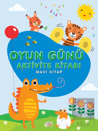 Oyun Günü Aktivite Kitabı Mavi Kitap