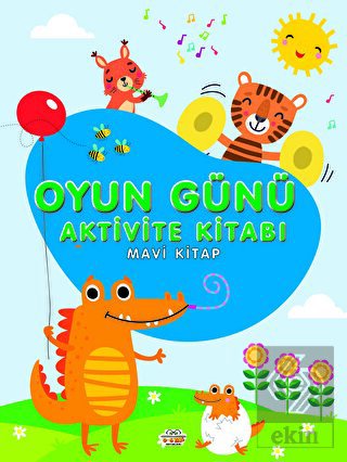 Oyun Günü Aktivite Kitabı Mavi Kitap