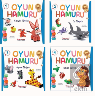 Oyun Hamuru Eğitim Seti-4 Kitap