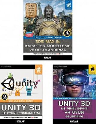 Oyun Programlama Seti 7 (3 Kitap Takım)