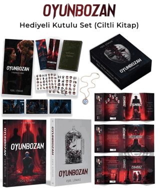 Oyunbozan - 7 Tutsak 1 Ölü Serisi 4 (Kutulu) Işıl Limae Onyx Yayınları