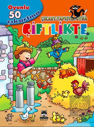 Oyunlu 50 Çıkartma - Çiftlikte