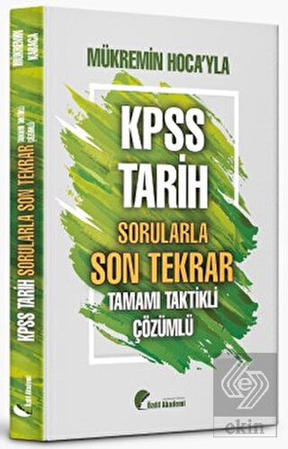 Özdil Akademi KPSS Tarih Full Tekrar Soru Avı 101 
