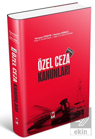 Özel Ceza Kanunları (İçtihatlı)