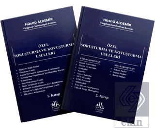 Özel Soruşturma ve Kovuşturma Usulleri (2 Kitap)