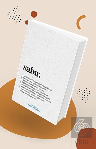 Özel Tarasrimli Huzur Ajandası - Sabır