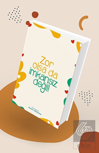 Özel Tarasrimli Huzur Ajandası - Zor Olsa Da İmkan