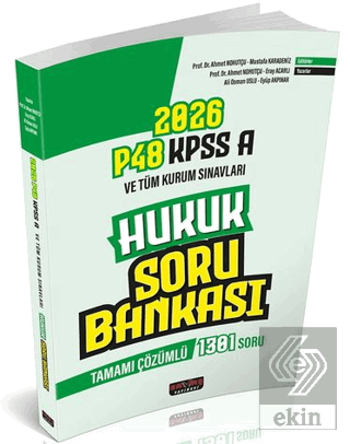 P48 KPSS A Grubu Hukuk Tamamı Çözümlü Soru Bankası Savaş Yayınları 202