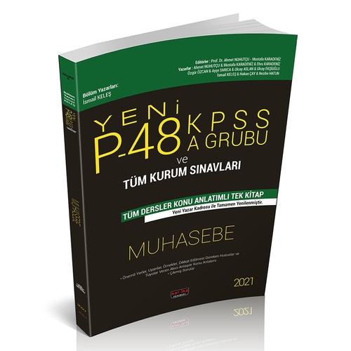 P48 KPSS A Muhasebe Tek Kitap Konu Anlatımı