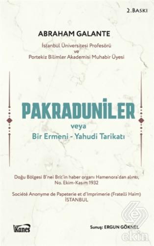 Pakraduniler veya Bir Ermeni-Yahudi Tarikatı