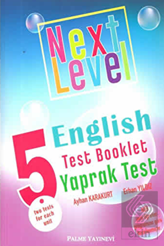 Palme 5. Sınıf Next Level Englısh Test Booklet Yap