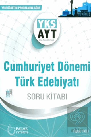 Palme YKS AYT Cumhuriyet Dönemi Türk Edebiyatı Soru Kitabı