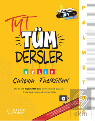 Palmetre Tyt Tüm Dersler Aylık Çalışma Fasikülleri