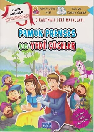 Pamuk Prenses ve Yedi Cüceler - Çıkartmalı Peri Ma
