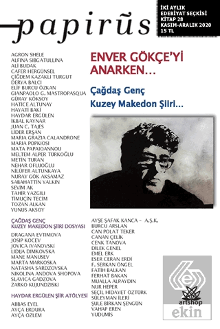 Papirüs Aylık Dergi Sayı: 28 Kasım - Aralık 2020