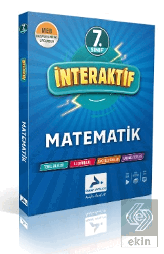 Paraf 7.Sınıf İnteraktif Matematik Soru Bankası